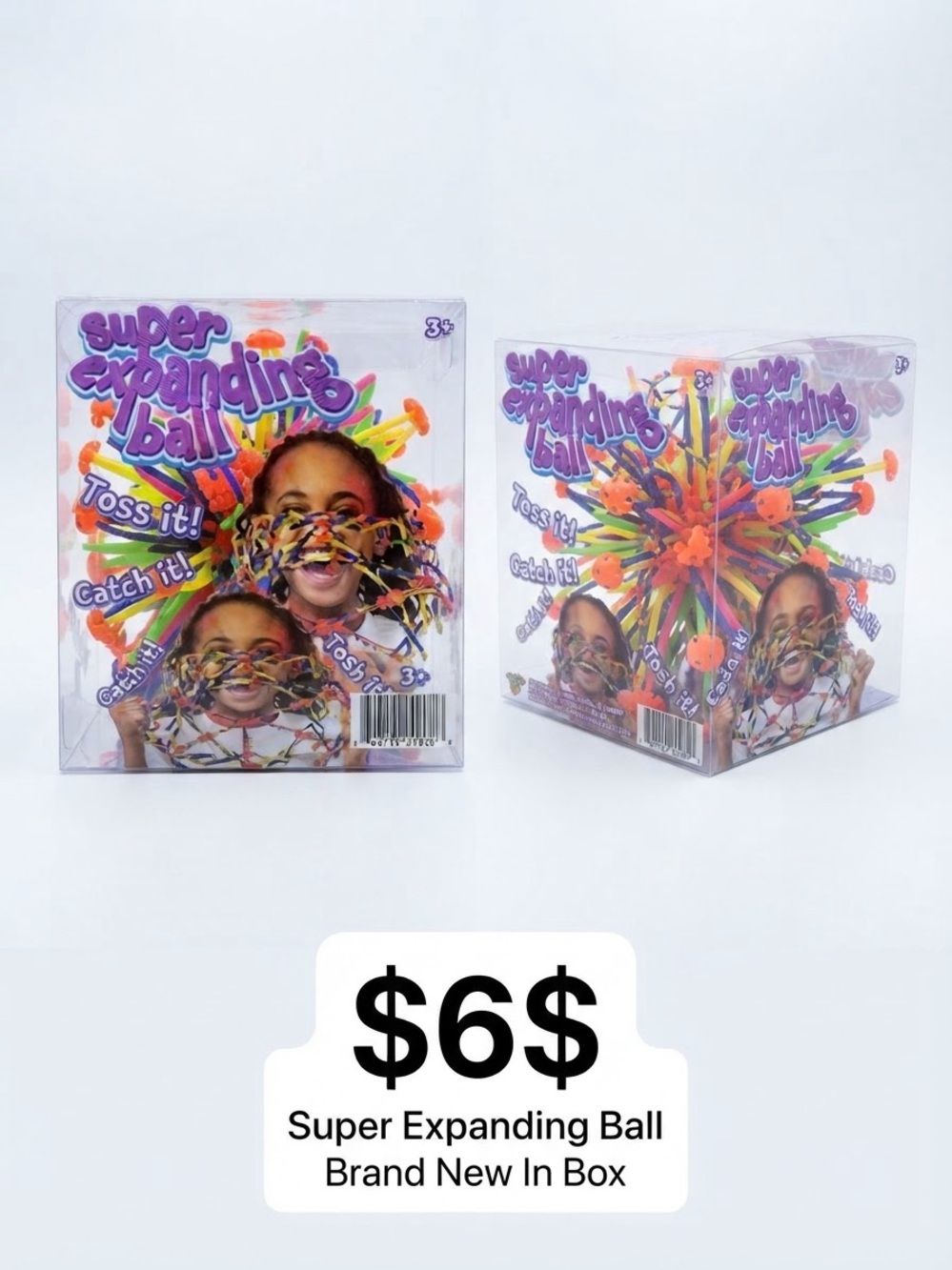 Super Expanding Ball - Multicolor Kids Toy
